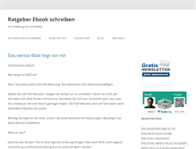 Tablet Screenshot of ebook-schreiben.net